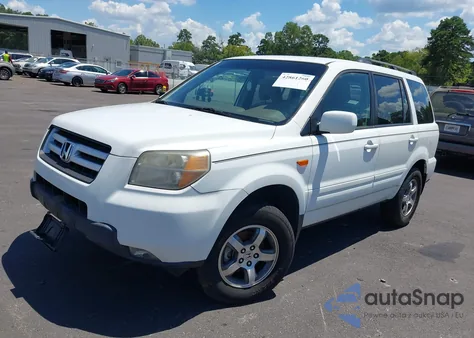 2007 Honda Pilot Ex z USA, uszkodzony, nr VIN 5FNYF28427B012747